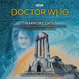 CD artwork for the Warriors' Gate novelisation from BBC Audio
