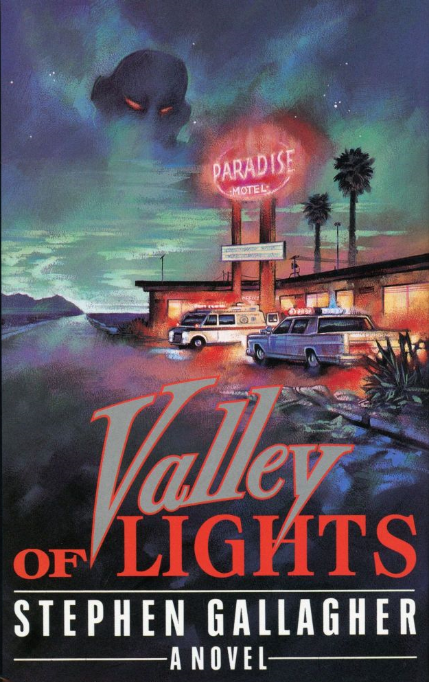 Valley of Lights first edition hardcover. Jacket art by Graham Humphries